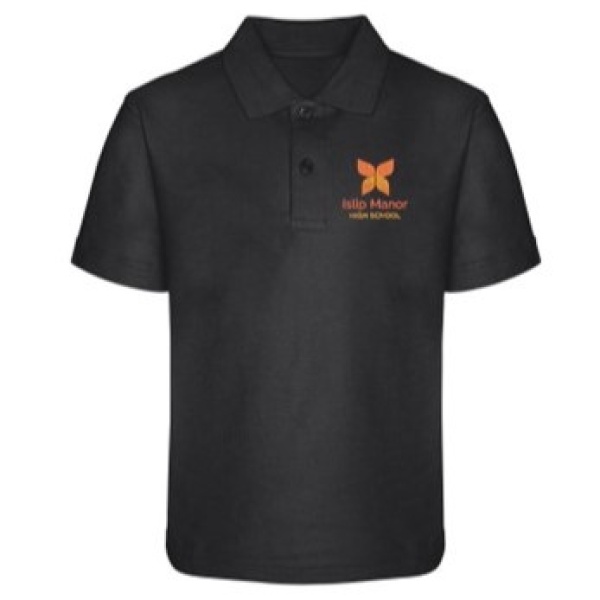 ISLIP MANOR PE POLO SHIRT WITH LOGO, Schools, GREENFORD "SHOP" SCHOOLS, Islip Manor High School