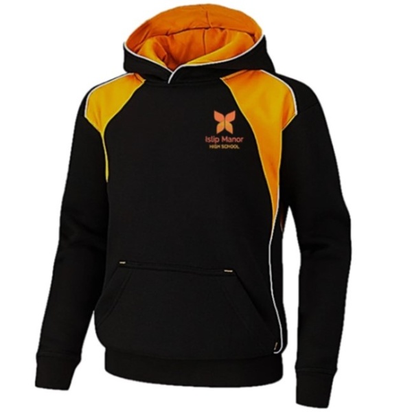 BISHOP RAMSEY PE HOODIE WITH LOGO, Schools, GREENFORD "SHOP" SCHOOLS, Islip Manor High School
