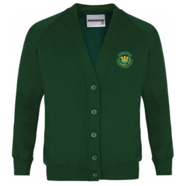 HOBBAYNE SWEATSHIRT CARDY WITH LOGO, Hobbayne Primary School
