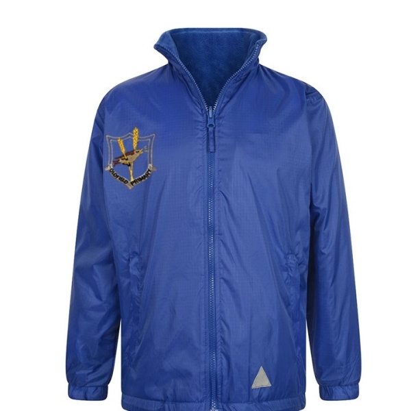 OLDFIELD REV FLEECE JACKET WITH LOGO, Oldfield Primary School