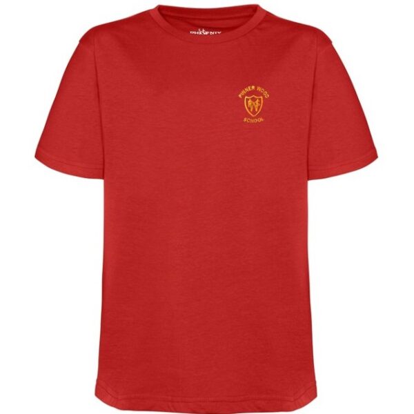 PE SPORTS TEE WITH LOGO, Schools, Pinner Wood Primary School