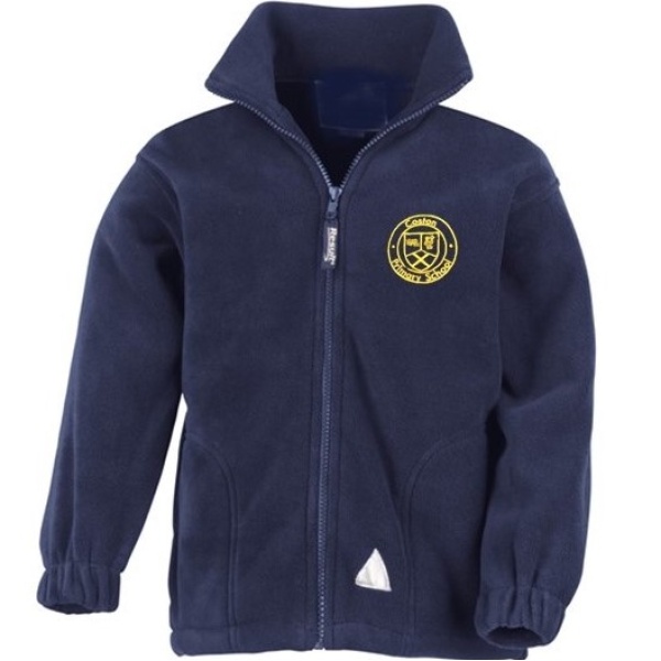 COSTON FLEECE JACKET WITH LOGO, Coston Primary School