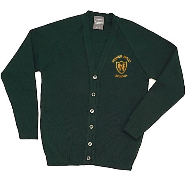 PINNER WOOD CARDY WITH LOGO (YRS 3-6), Pinner Wood Primary School